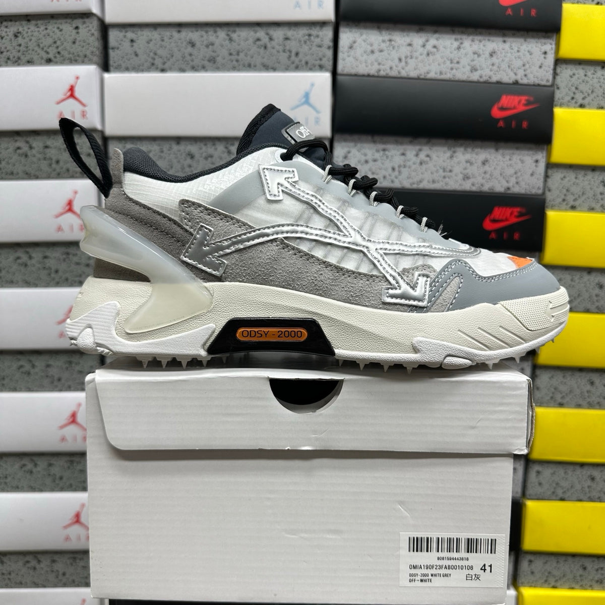 Off-White Odsy-2000 'Blanc Gris Argent'