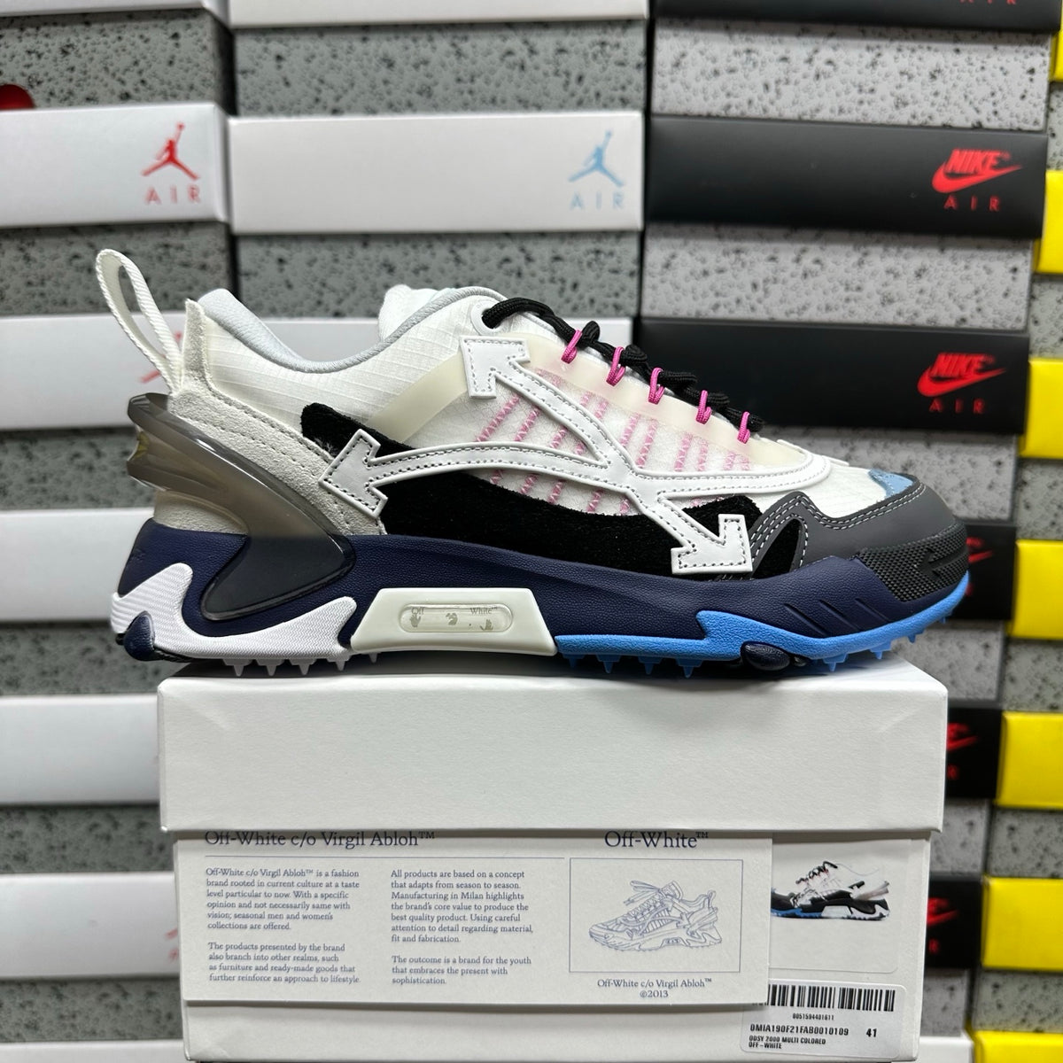 Off-White Odsy-2000 'Blanc Noir Bleu'