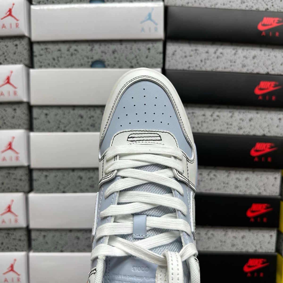 Off-White Out Of Office 'Blanc Bleu Gris Flèche'