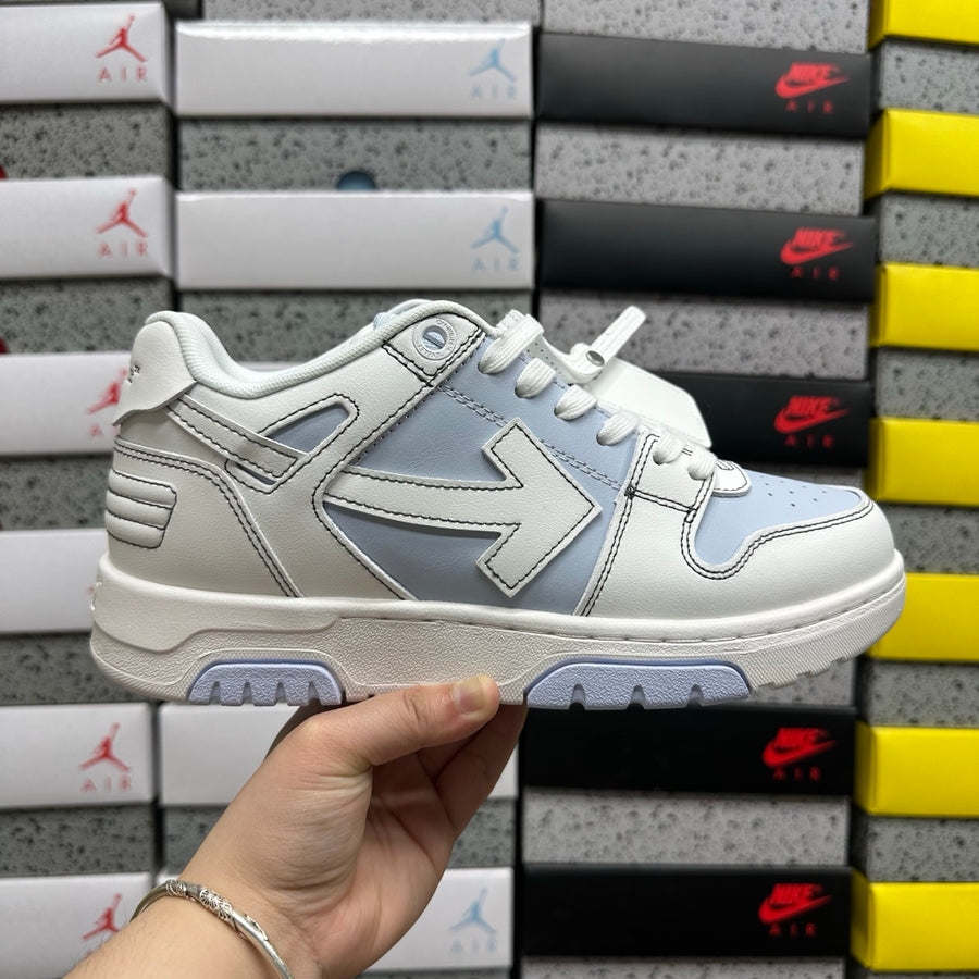 Off-White Out Of Office 'Blanc Bleu Gris Flèche'