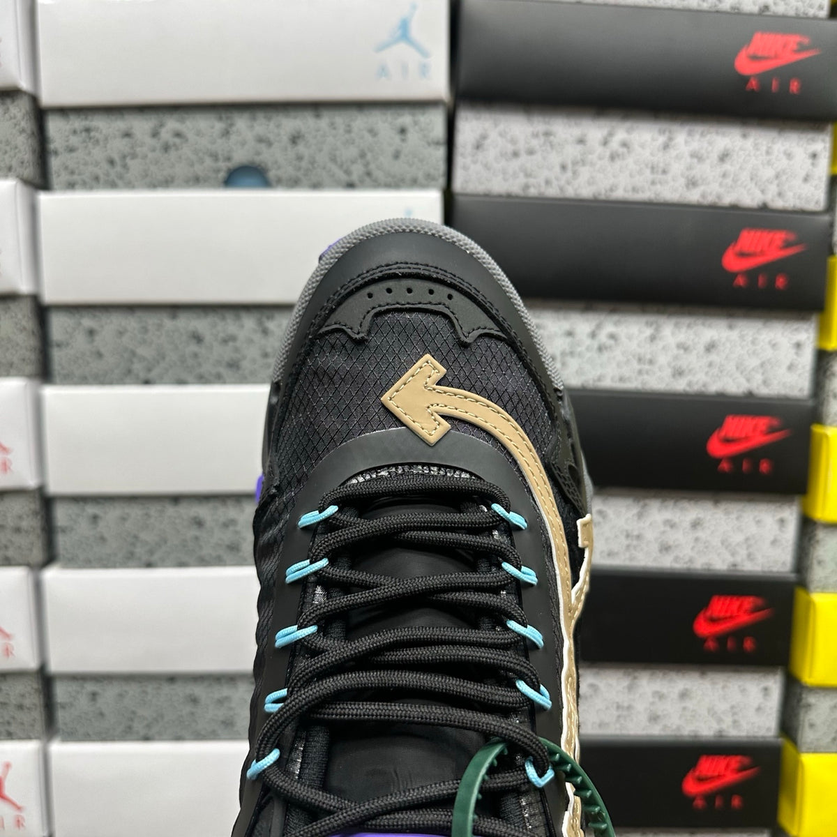 Off-White Odsy-2000 'Noir Beige Violet'