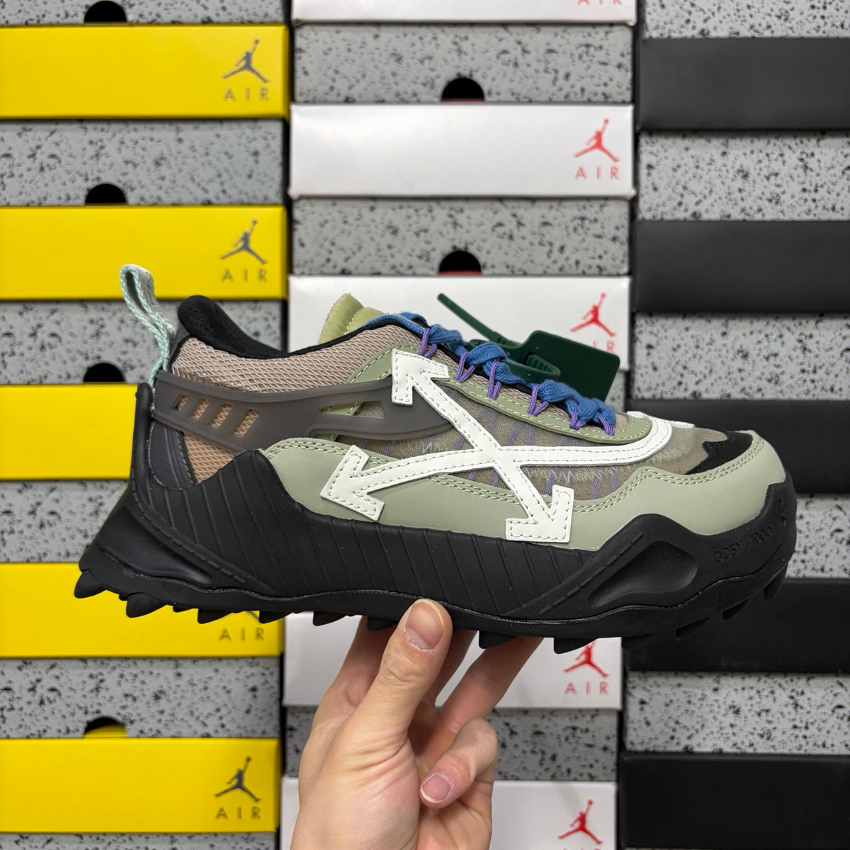 Off-White Odsy-1000 'Kaki Blanc'