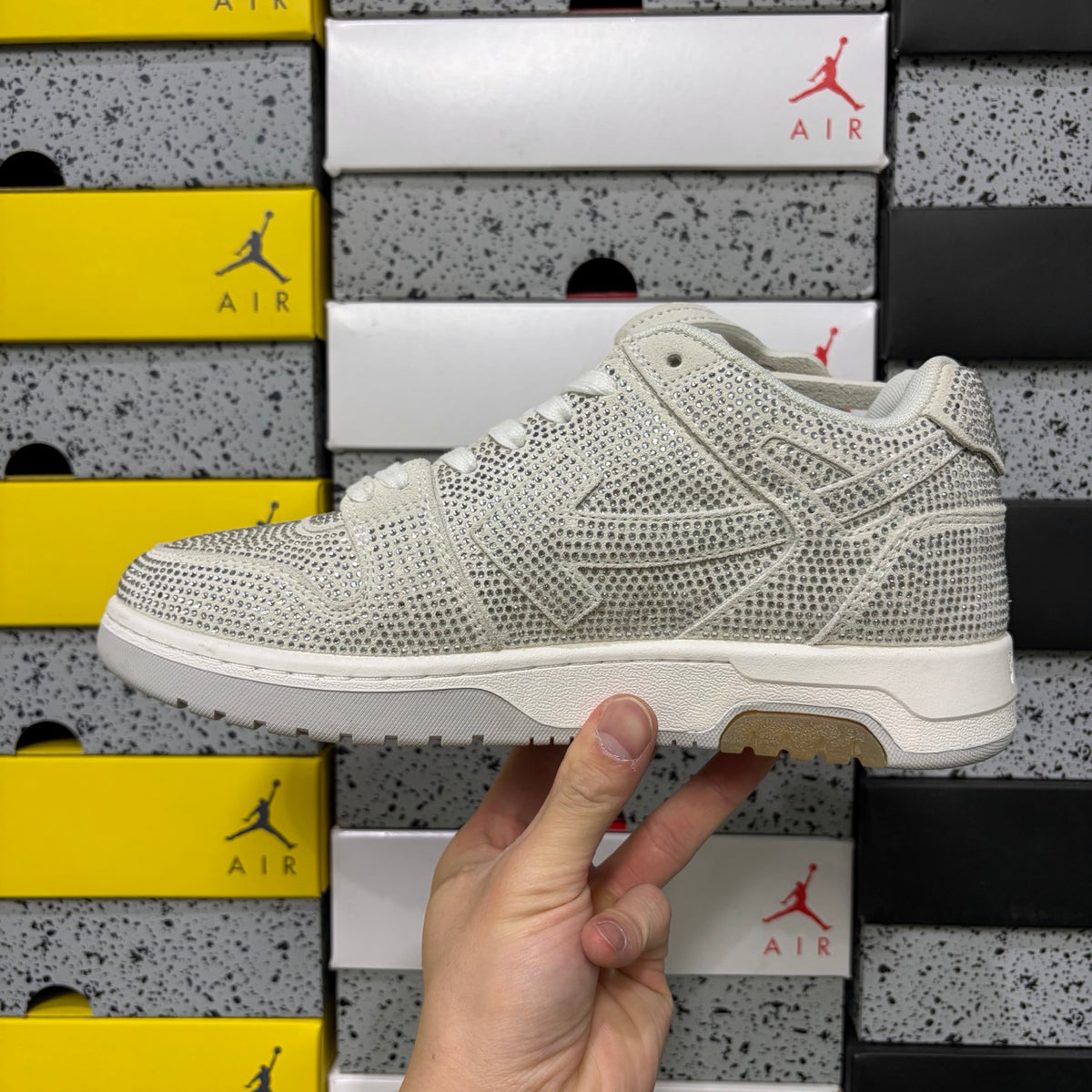 Off-White Out Of Office 'Gris Daim'