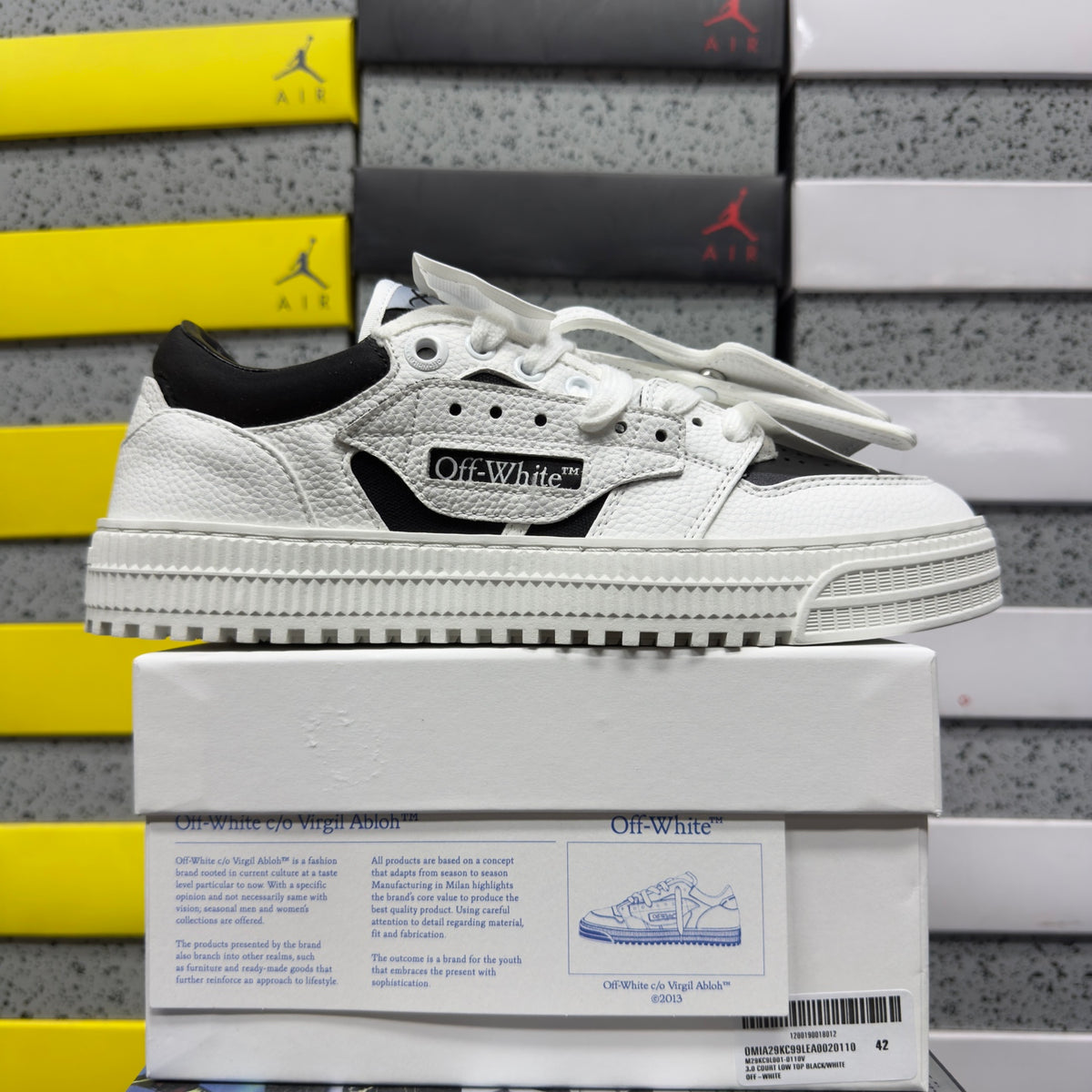 Off-White 3.0 Off Court 'Blanc Noir Bande'