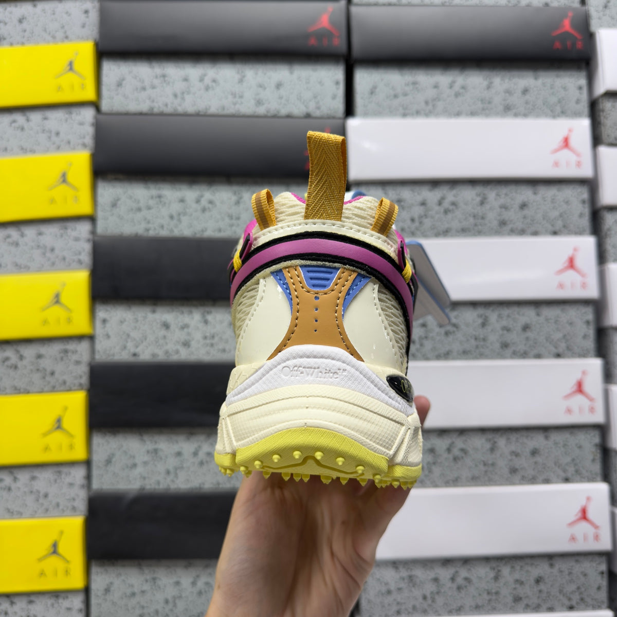 Off-White Be Right Back 'Violet Jaune Multicolore'