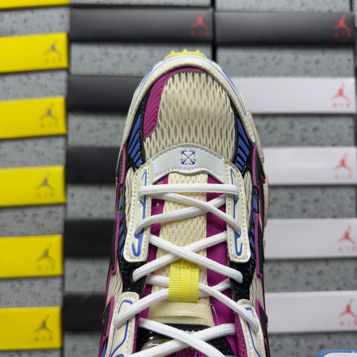 Off-White Be Right Back 'Violet Jaune Multicolore'