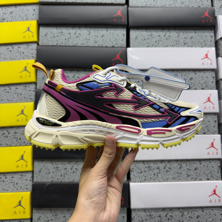 Off-White Be Right Back 'Violet Jaune Multicolore'