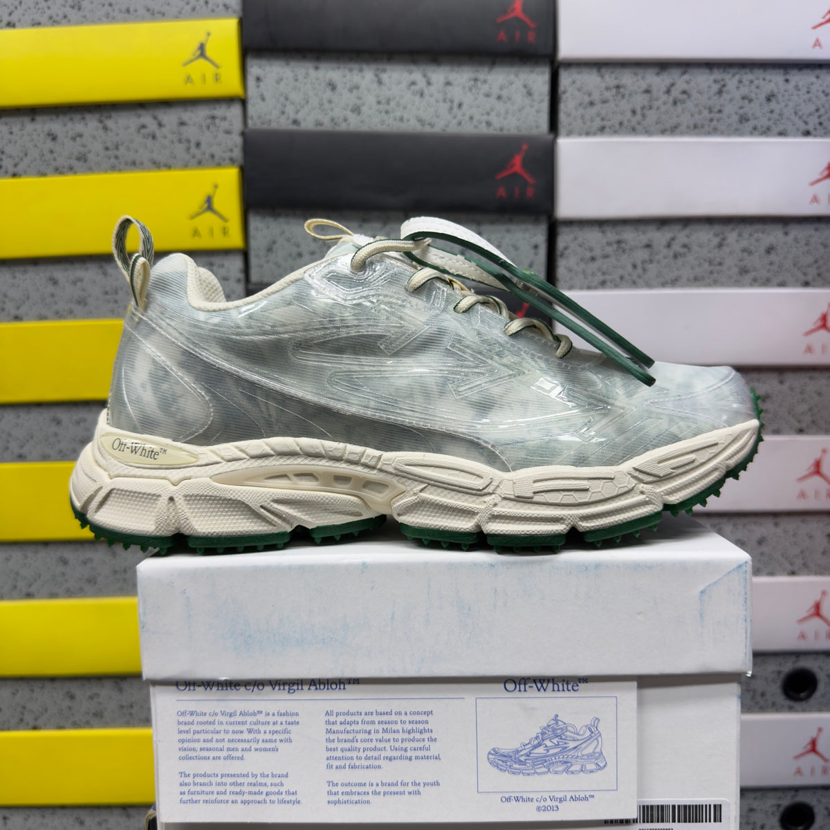 Off-White Be Right Back 'Gris Argent Vieilli'