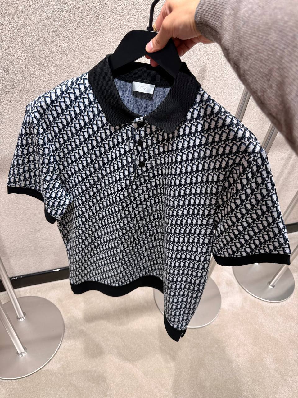 Polo Premium Col Contrasté — Coton Piqué