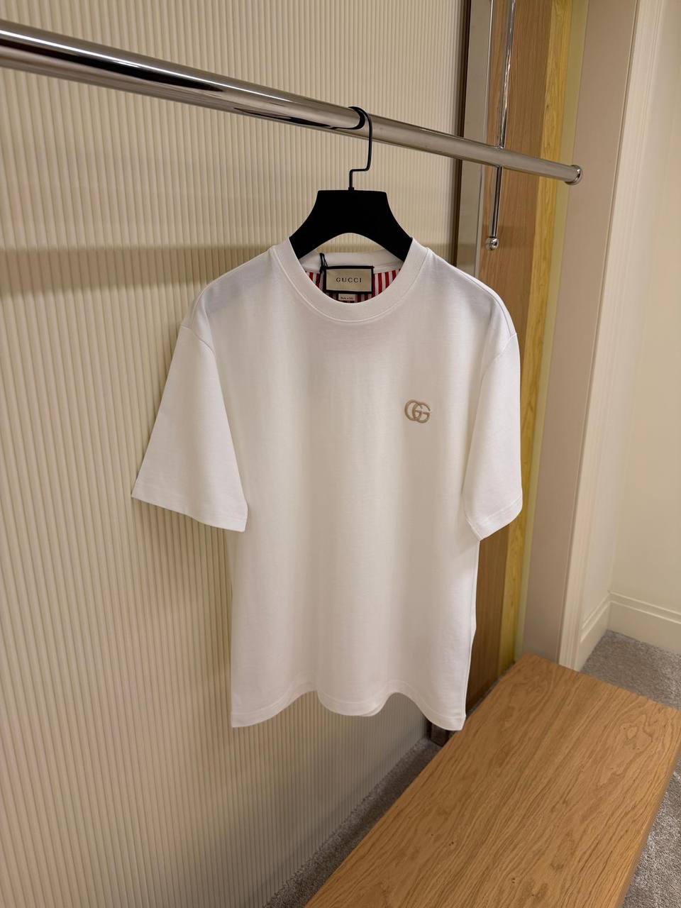 T-shirt Logo Vintage Délavé — Coton