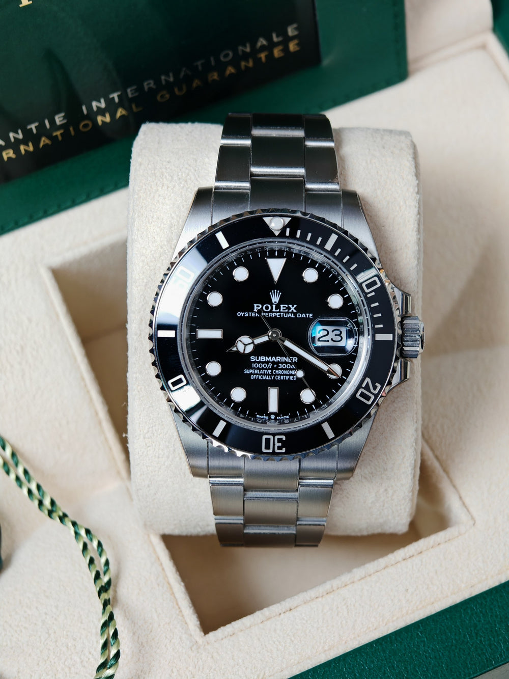 Montre de Plongée Automatique Noire 41 mm — Date
