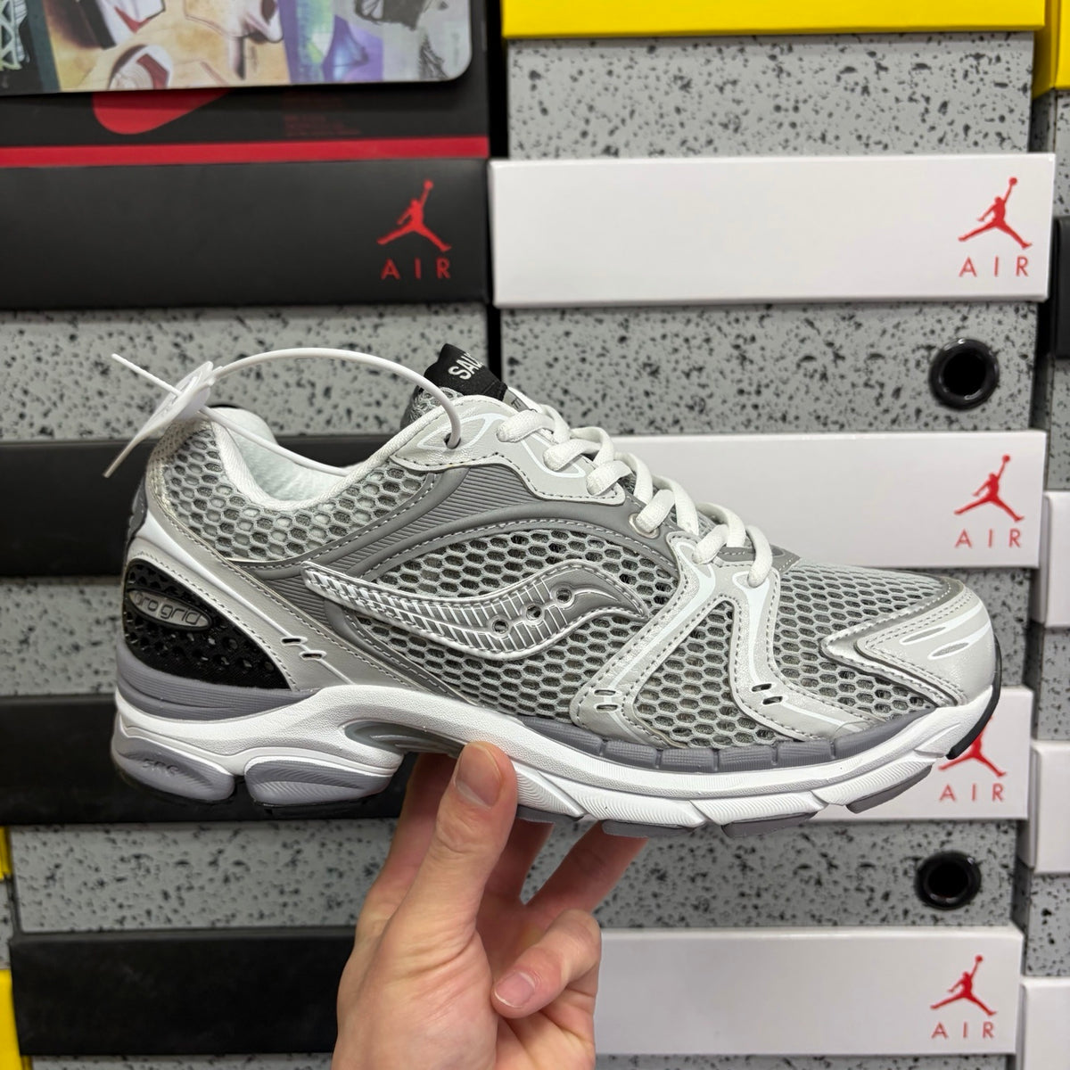 Saucony ProGrid Triumph 4 'Argent Gris' — vue 9