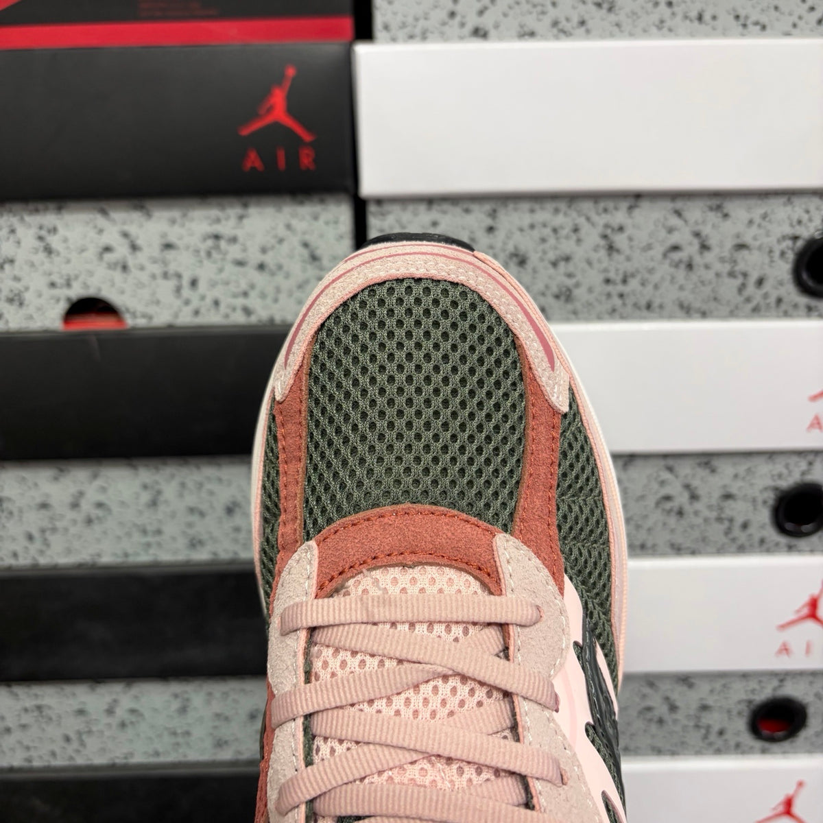 Saucony ProGrid Omni 9 'Rose Vert Kaki' — vue 8