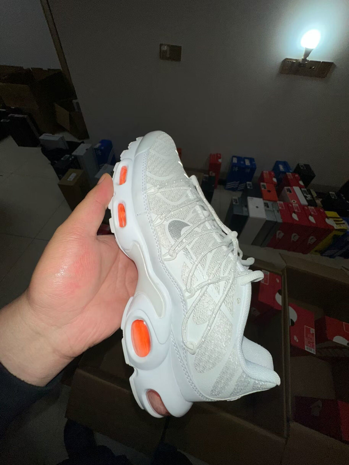 Nike Air Max Plus TN Utility 'White' — vue 3