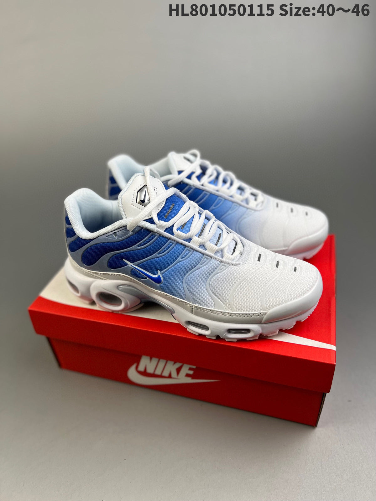 Nike Air Max Plus TN 'Blanc Bleu Royal Dégradé' — vue 2