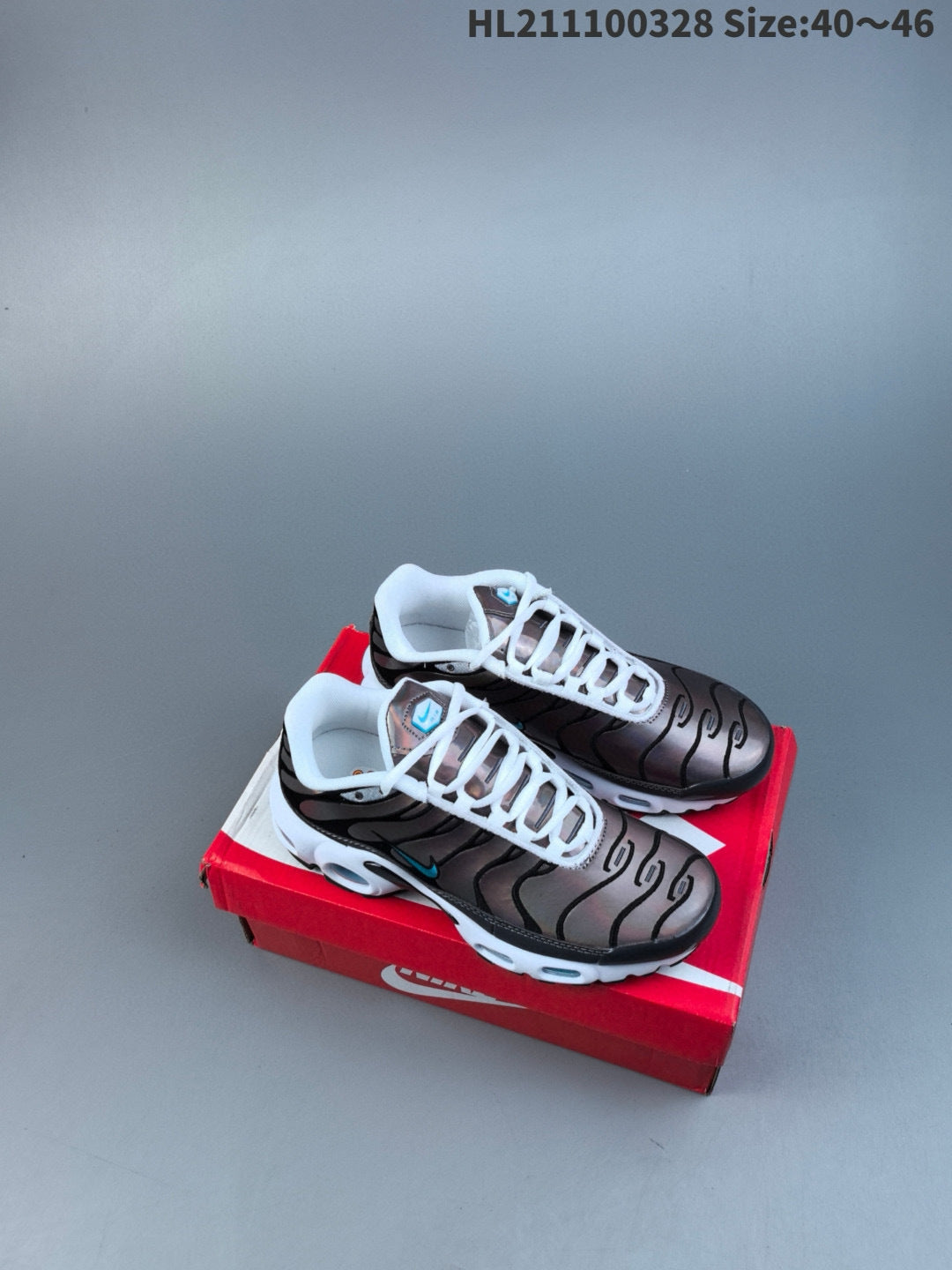 Nike Air Max Plus TN 'Marron Blanc Turquoise' — vue 3