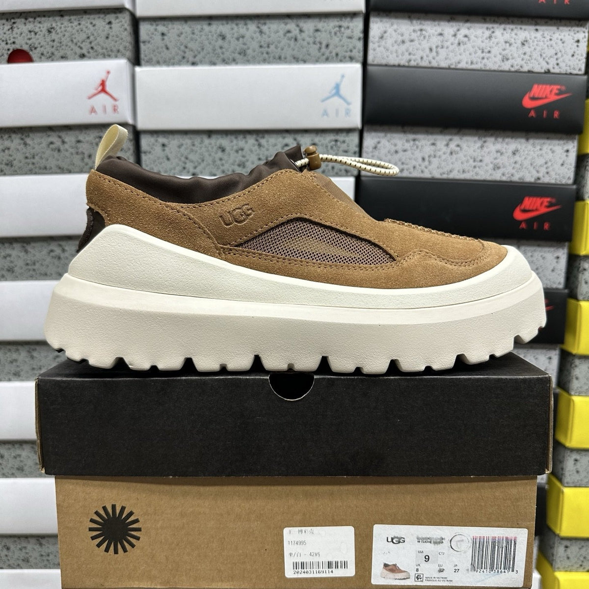 UGG CA805 Trainer 'Brown White' — vue 10