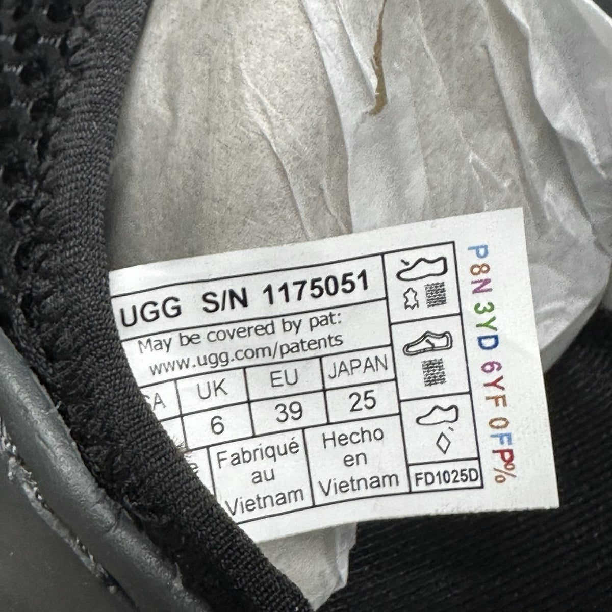 UGG Sport Yeah Clog 'Grey Black' — vue 2