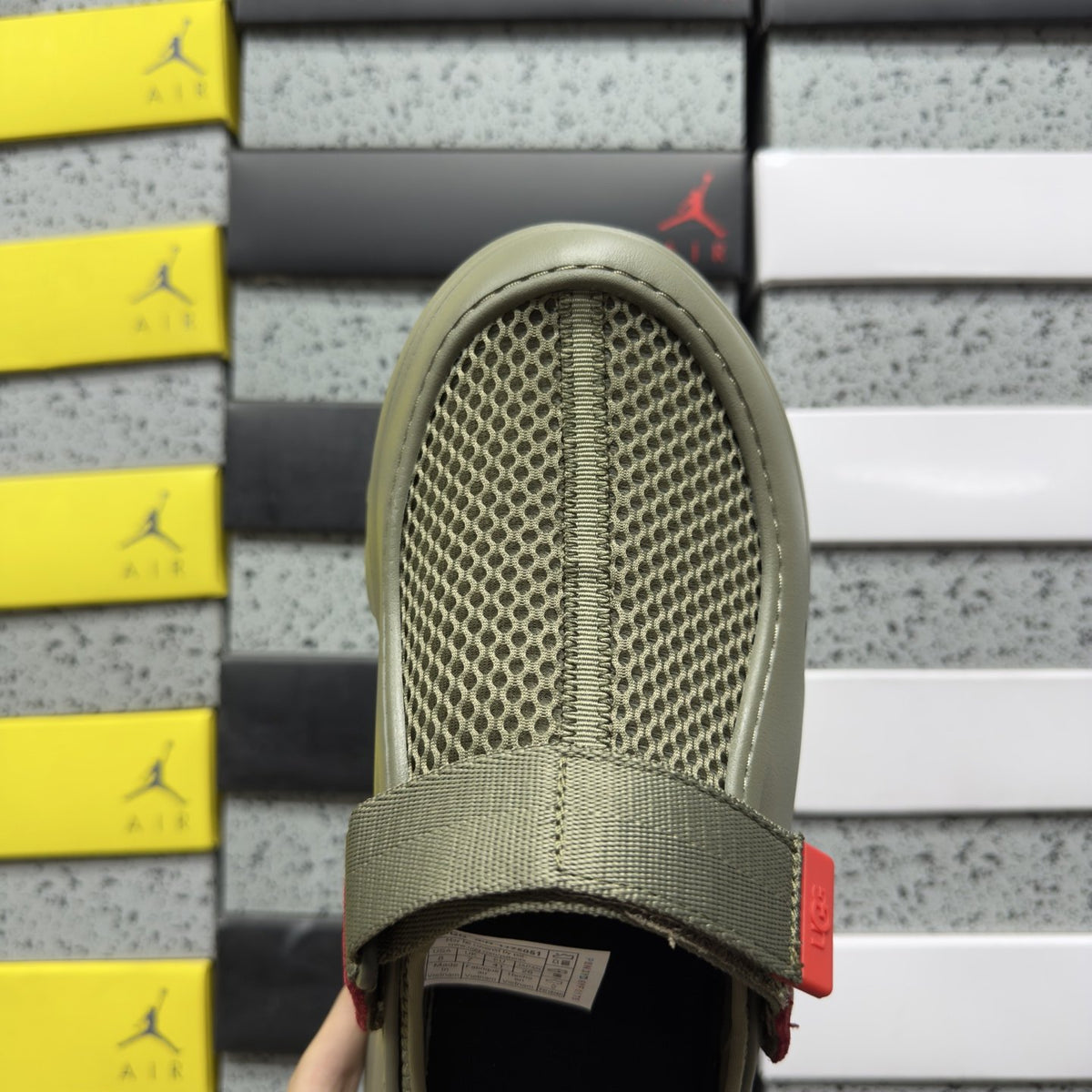 UGG Sport Yeah Clog 'Green Red' — vue 6