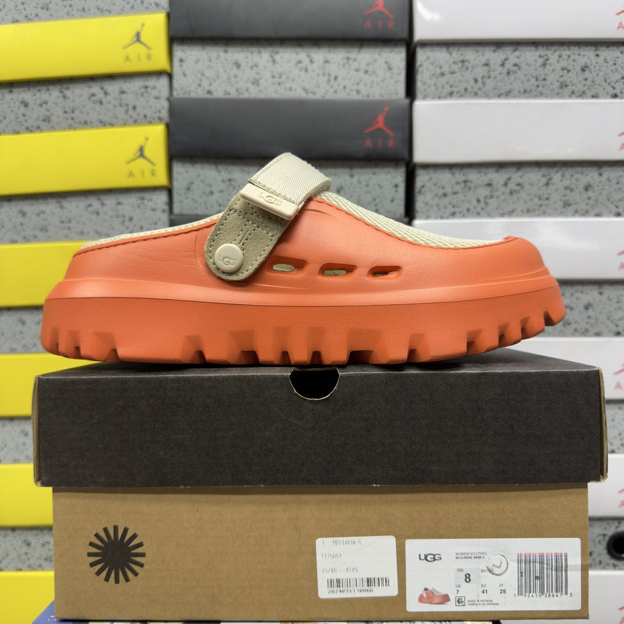 UGG Sport Yeah Clog 'Orange Grey'