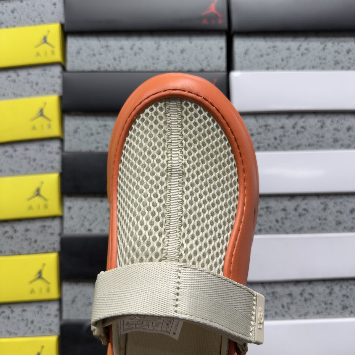 UGG Sport Yeah Clog 'Orange Grey' — vue 6