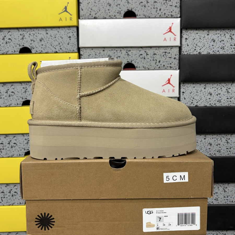 UGG Classic Ultra Mini Platform 'Mustard Seed'