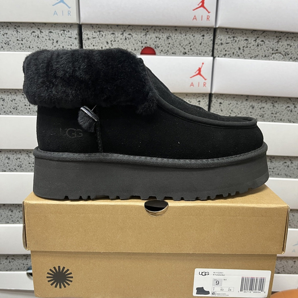 UGG Funkette Platform 'Black'