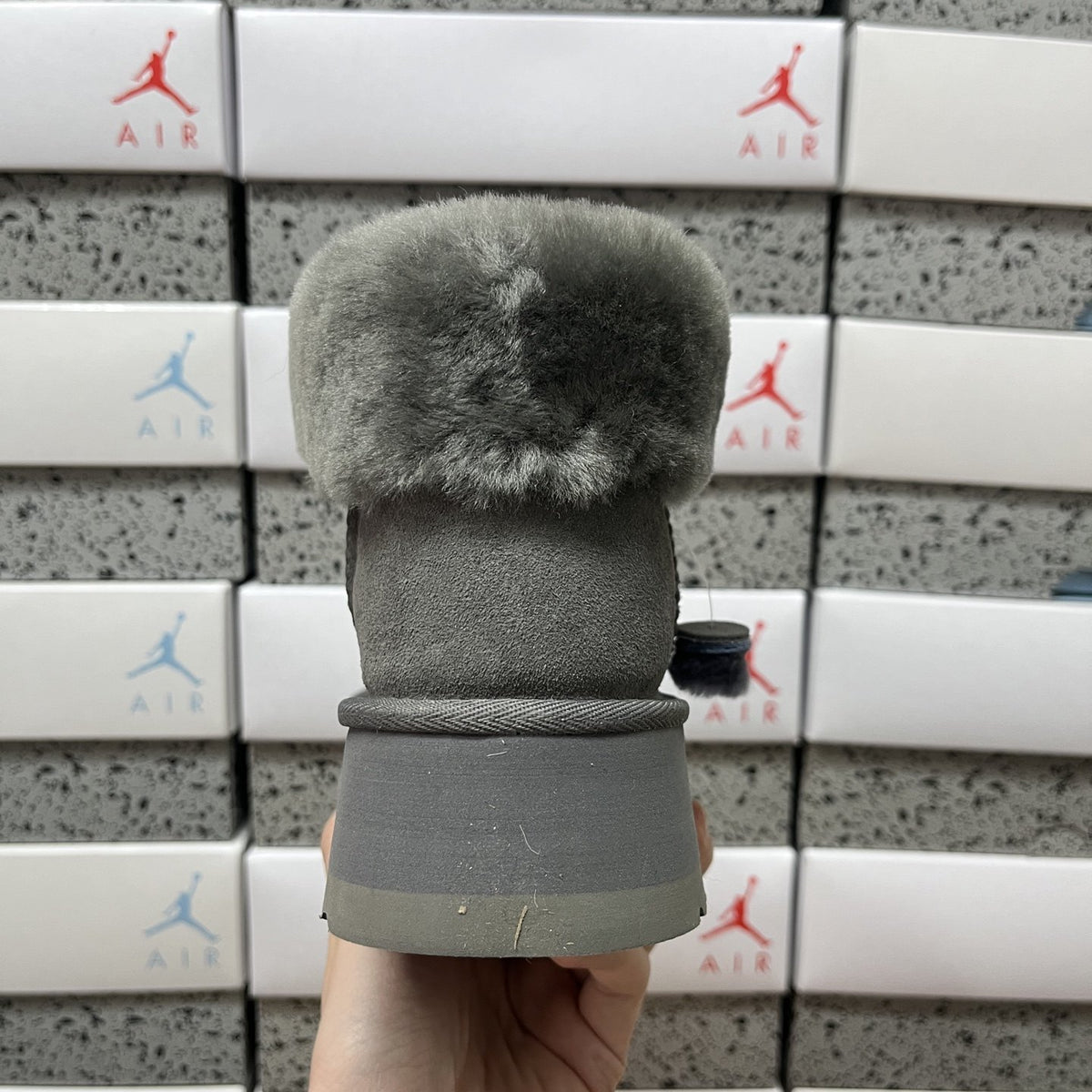 UGG Funkette Platform 'Grey' — vue 4