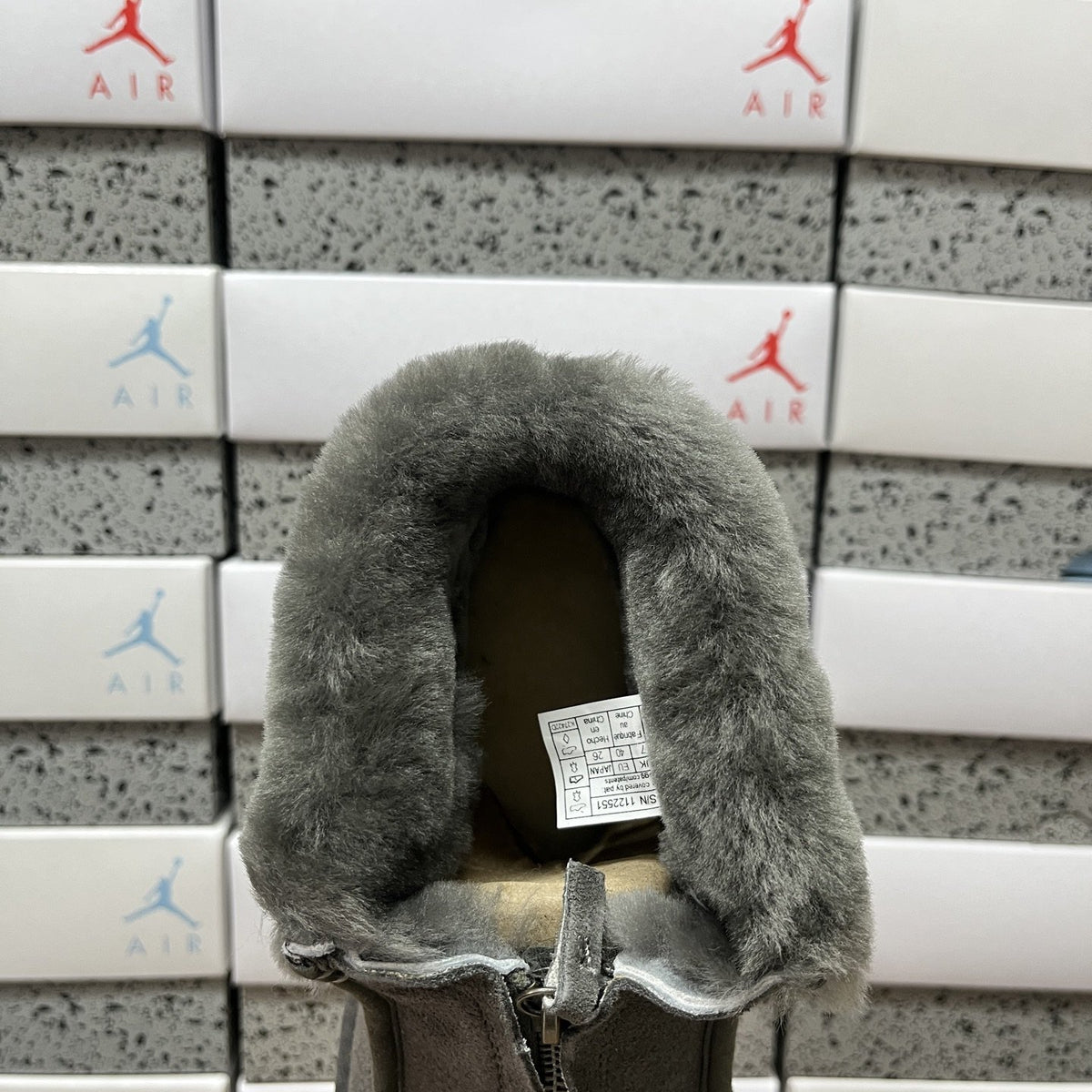 UGG Funkette Platform 'Grey' — vue 5