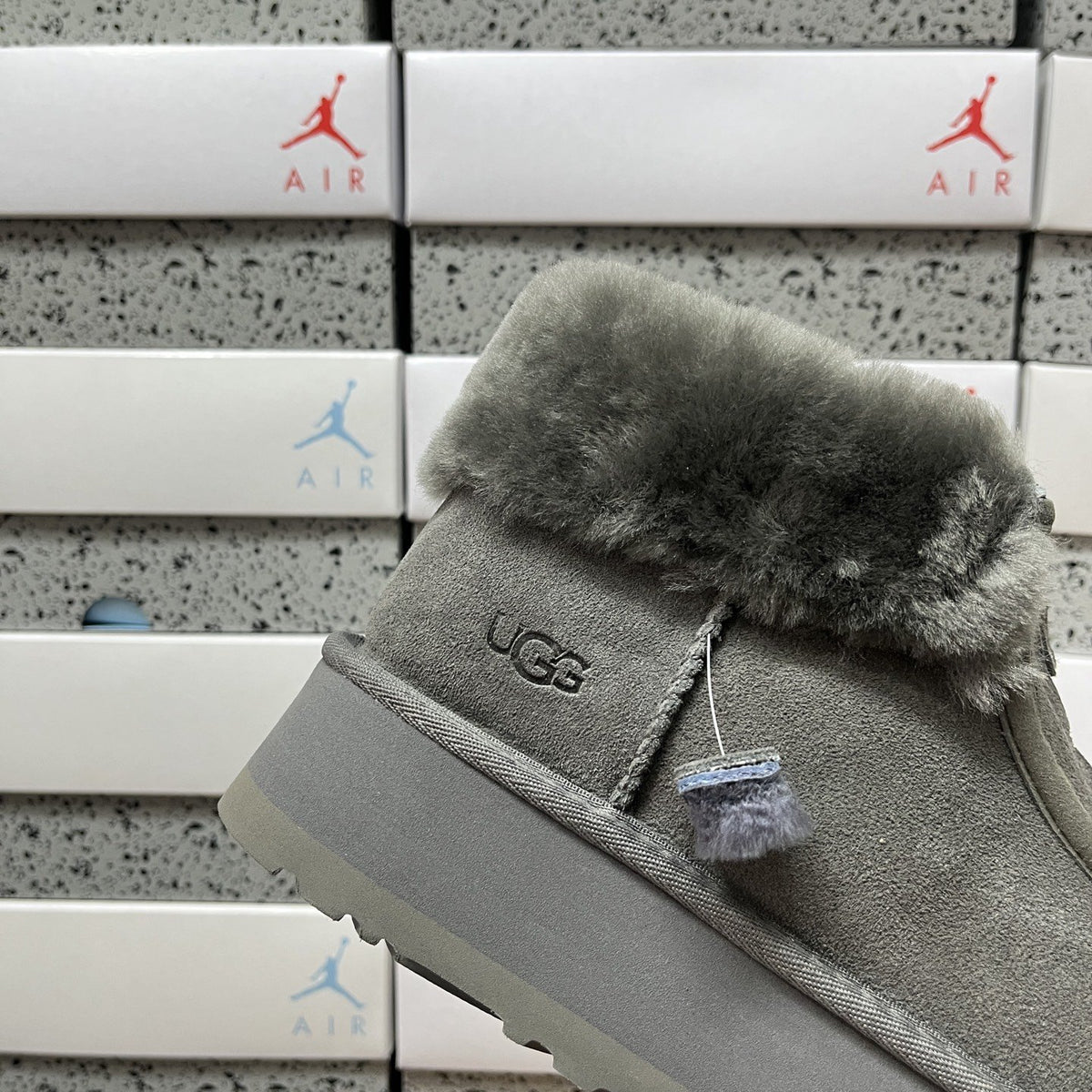 UGG Funkette Platform 'Grey' — vue 7