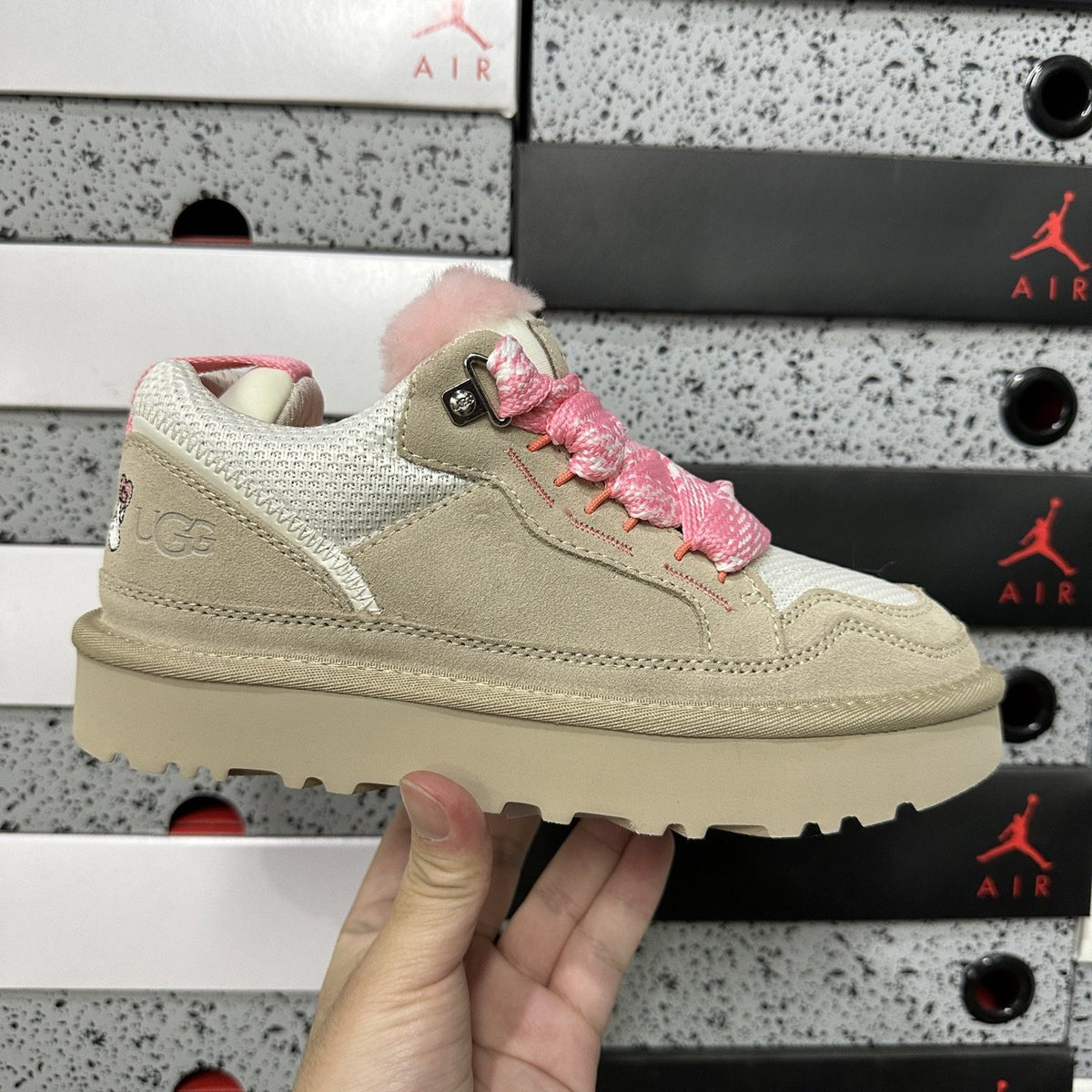UGG Lowmel 'White Pink' — vue 10