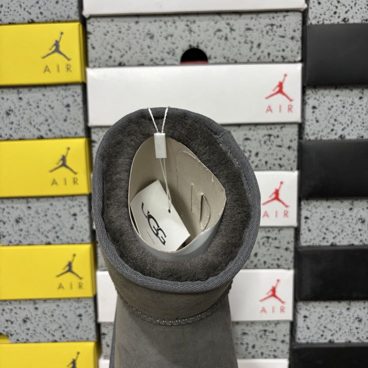 UGG Classic Mini II 'Grey' — vue 5