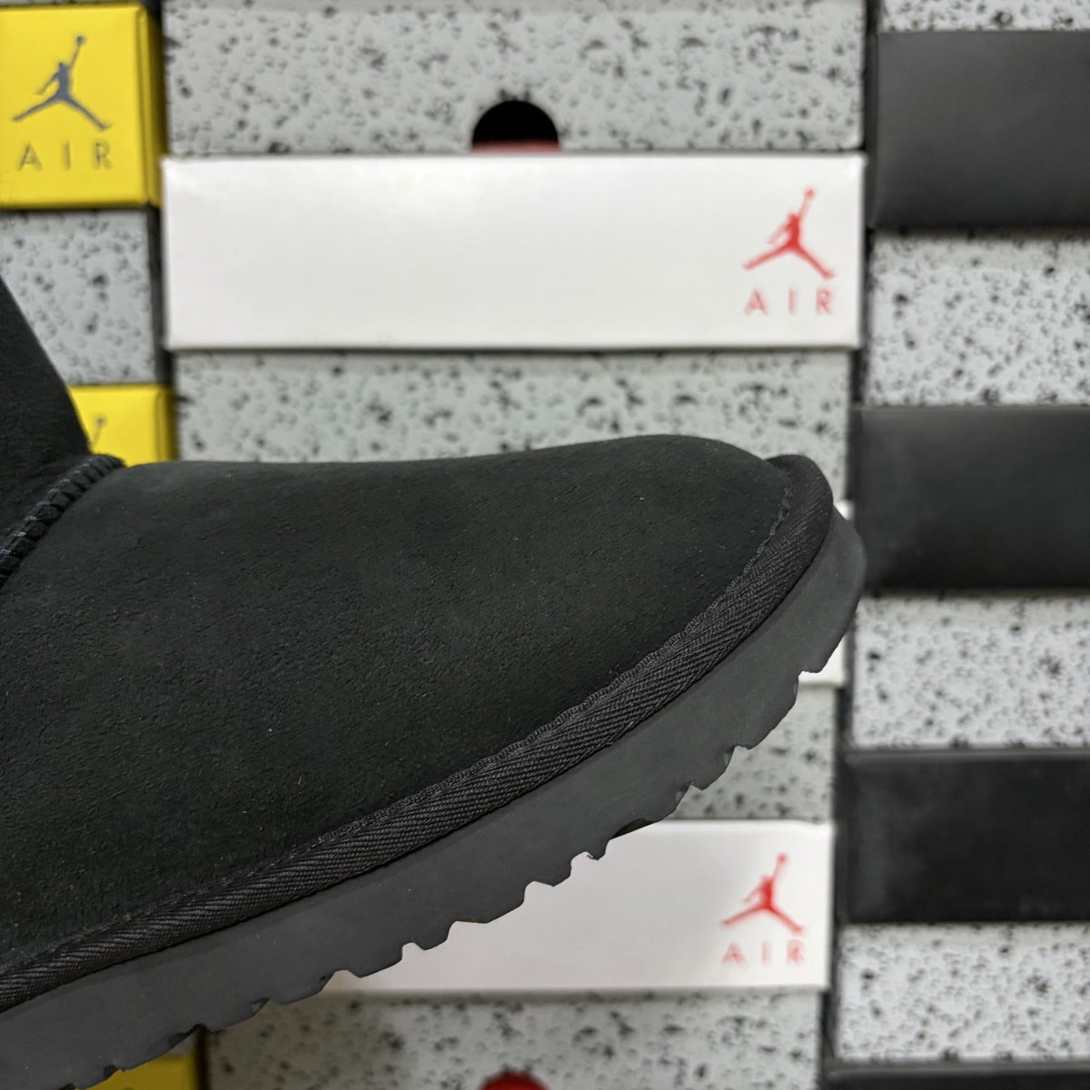 UGG Bailey Bow II 'Black' — vue 7