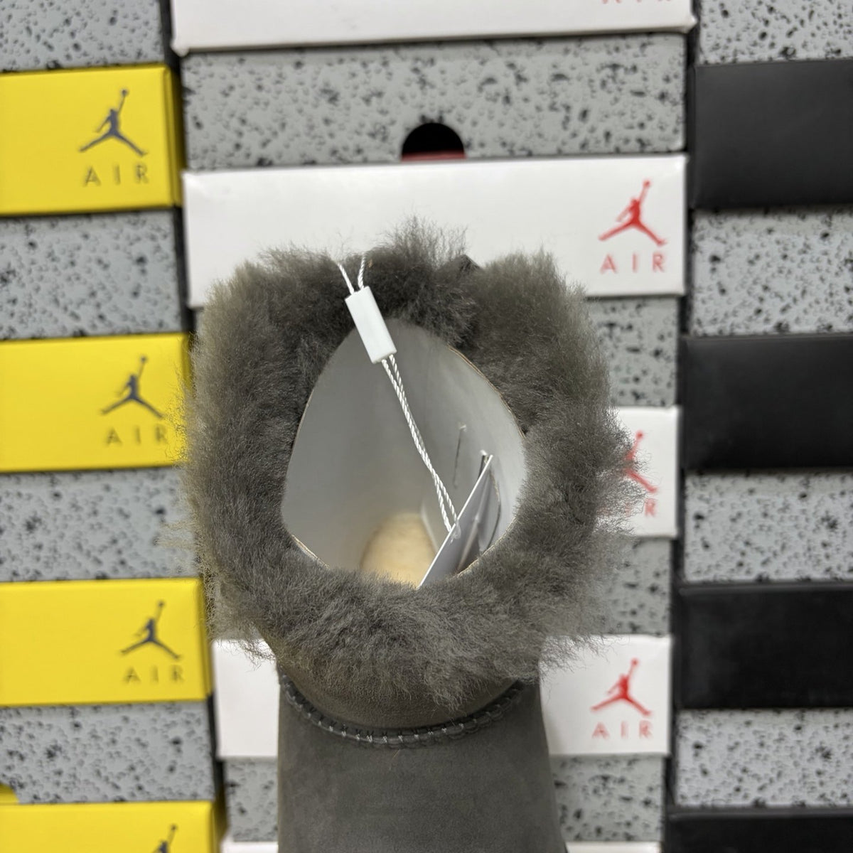 UGG Bailey Bow II 'Grey' — vue 5