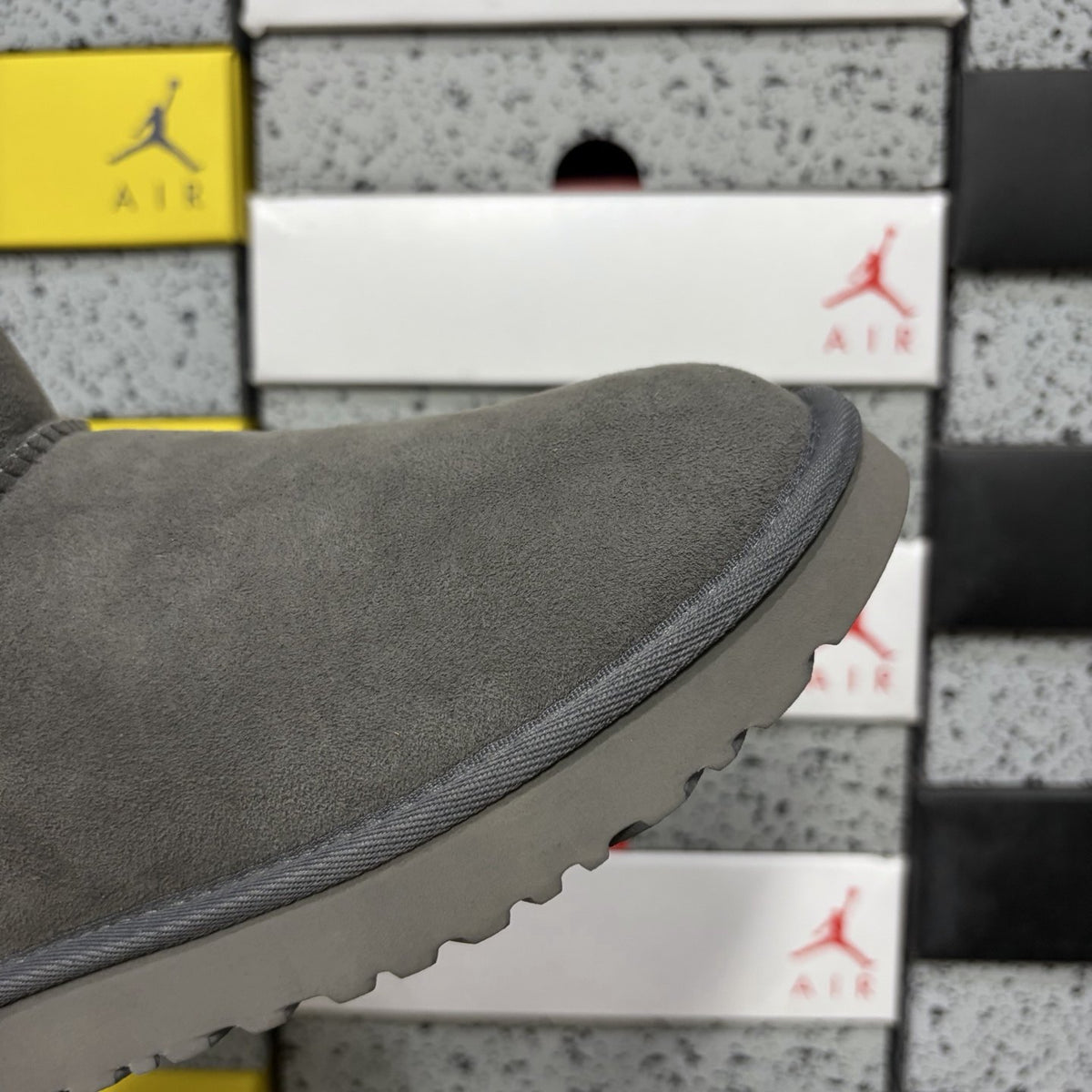 UGG Bailey Bow II 'Grey' — vue 7