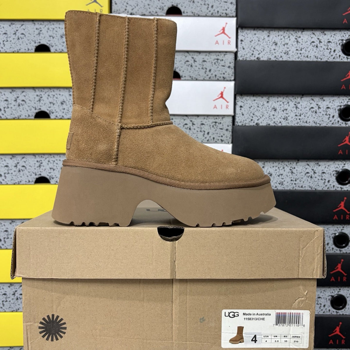 UGG Classic Zip Tall 'Chestnut'
