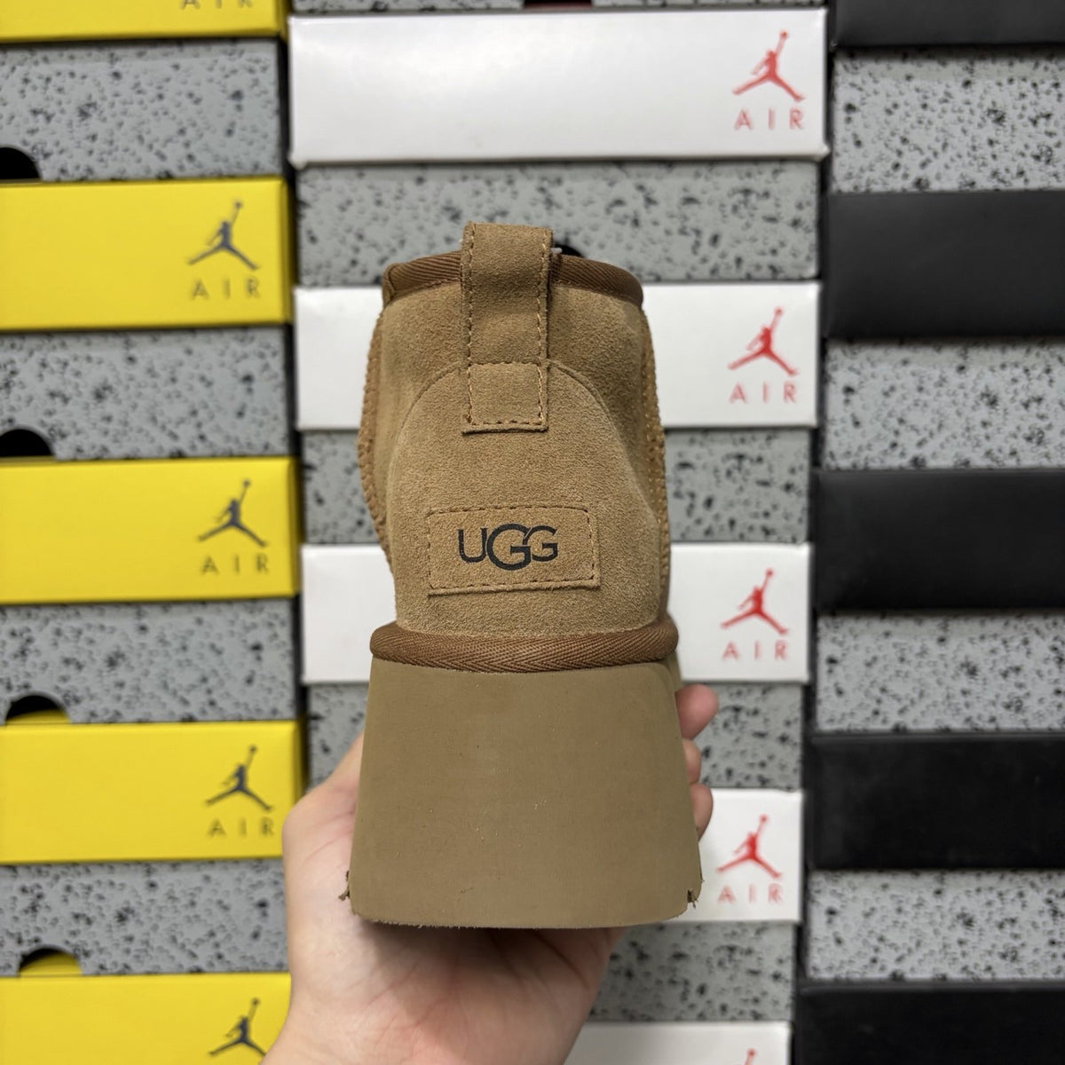 UGG Classic Wedge Mini 'Chestnut' — vue 4