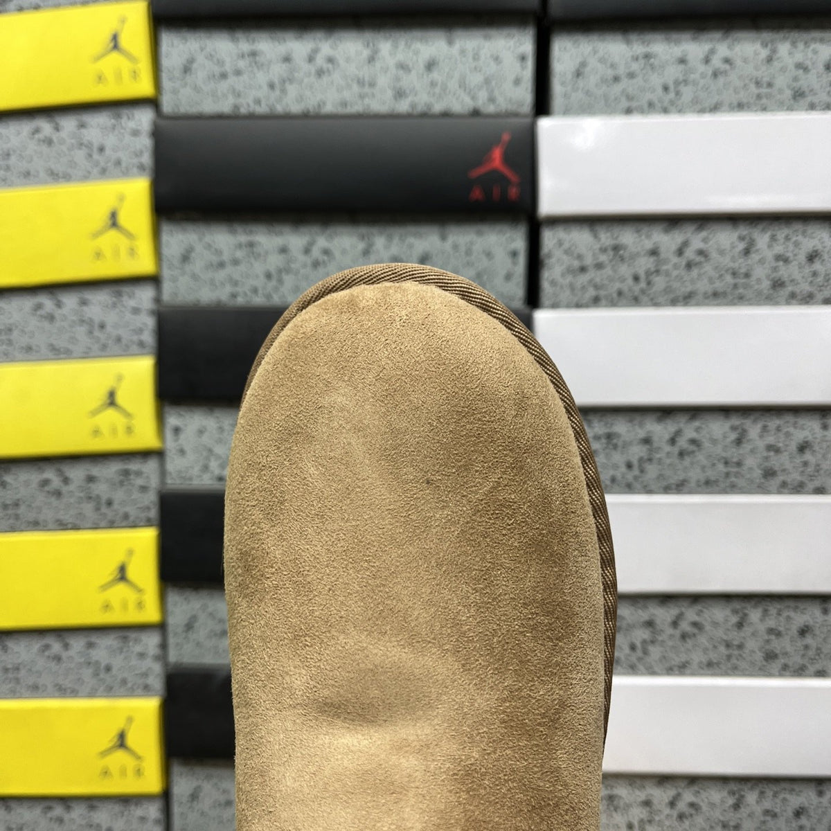UGG Bailey Button Triplet II 'Chestnut' — vue 8