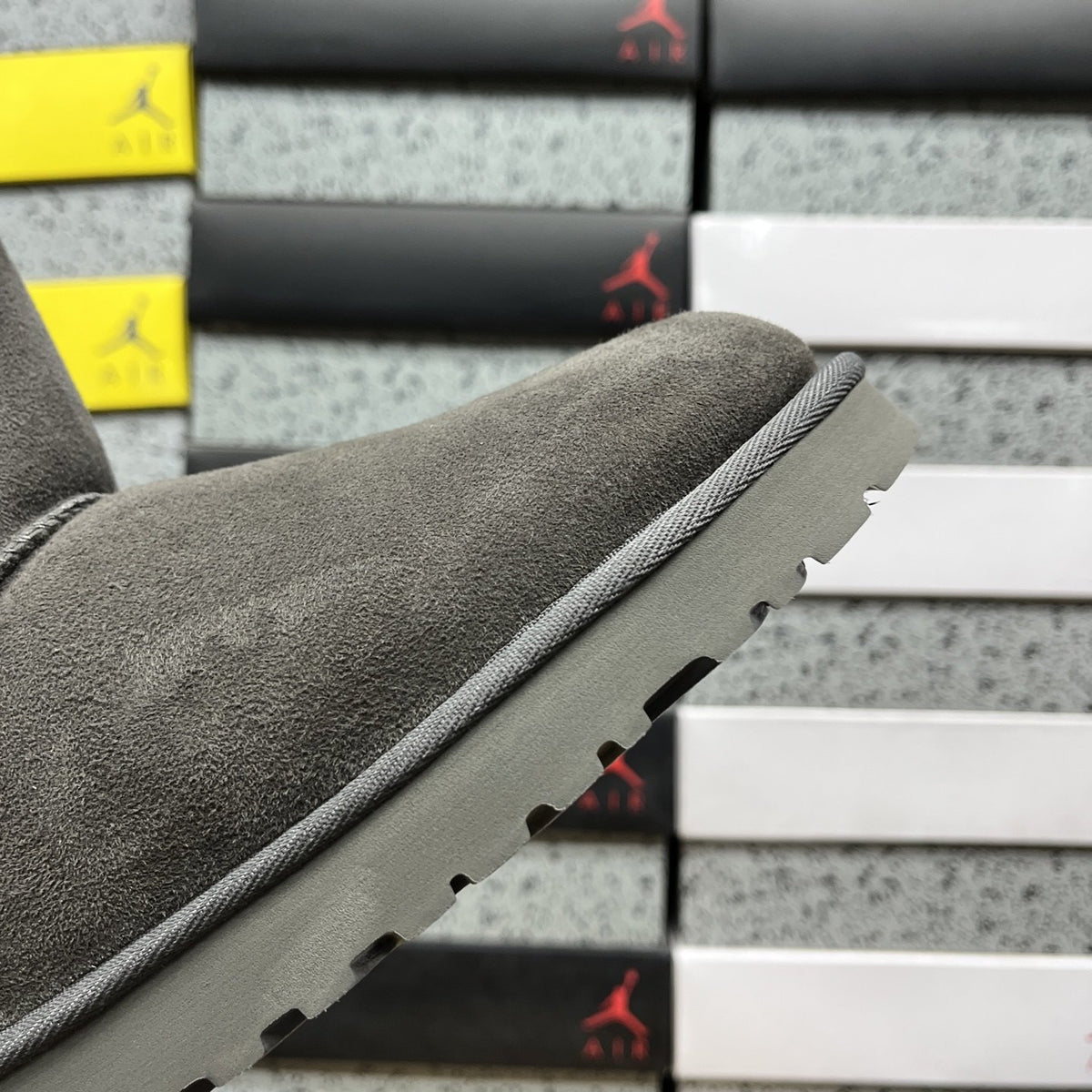 UGG Bailey Button Triplet II 'Grey' — vue 7