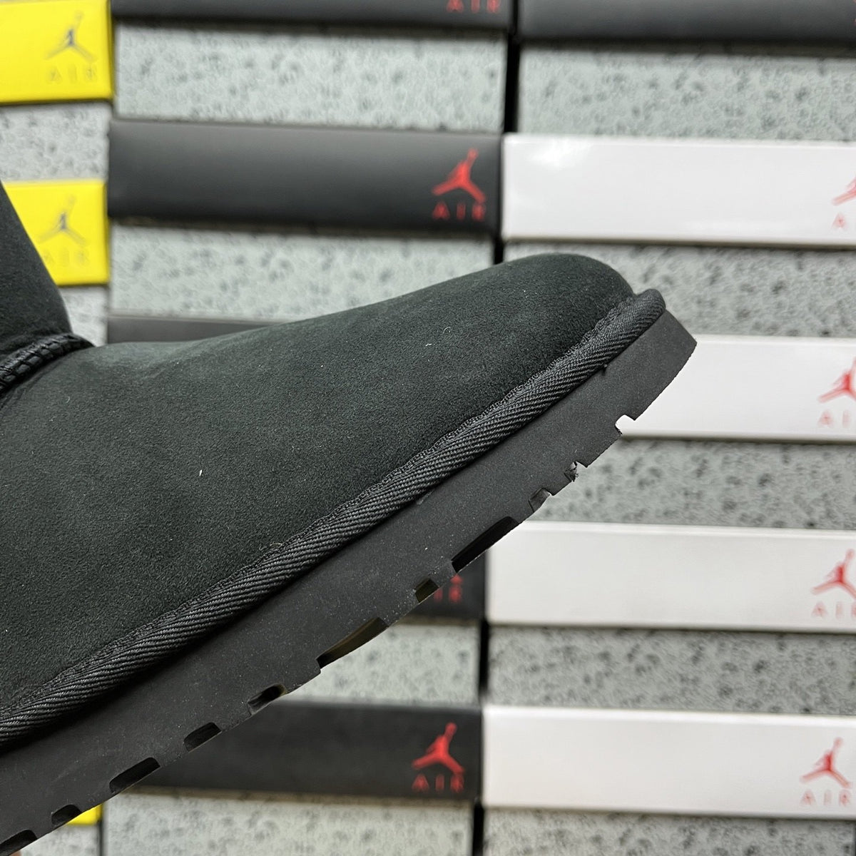 UGG Bailey Button Triplet II 'Black' — vue 7