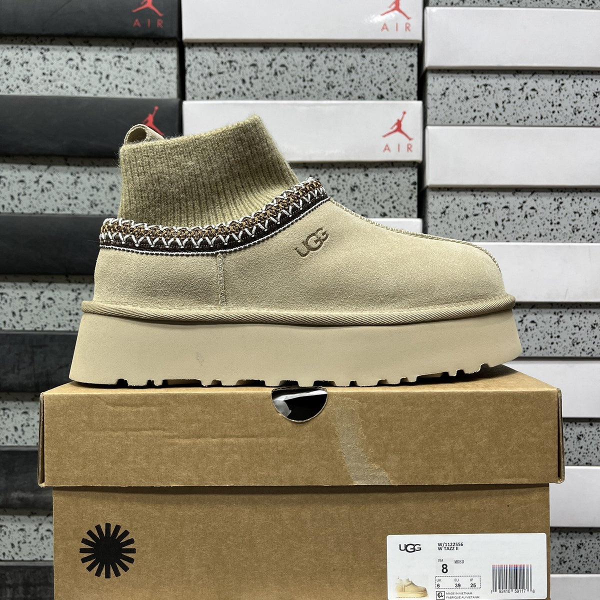 UGG Tazz Braid Mid 'Mustard Seed'