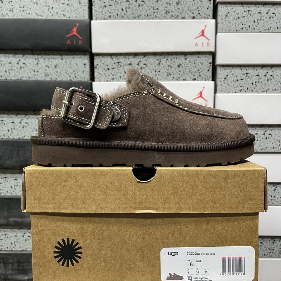 UGG Tazz Buckle 'Dark Brown'