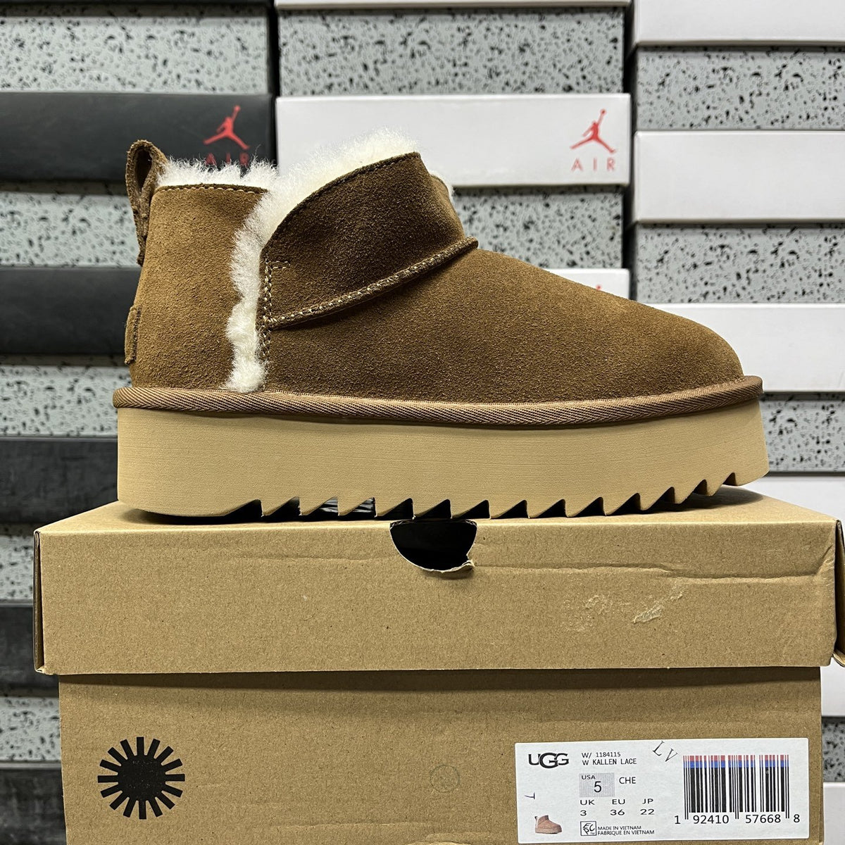 UGG Classic Ultra Mini Platform Low 'Chestnut'