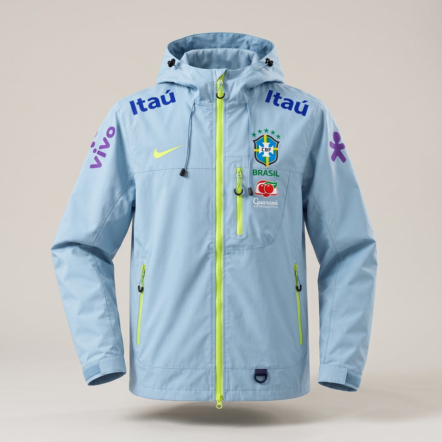 Veste Brésil Imperméable Bleu ciel