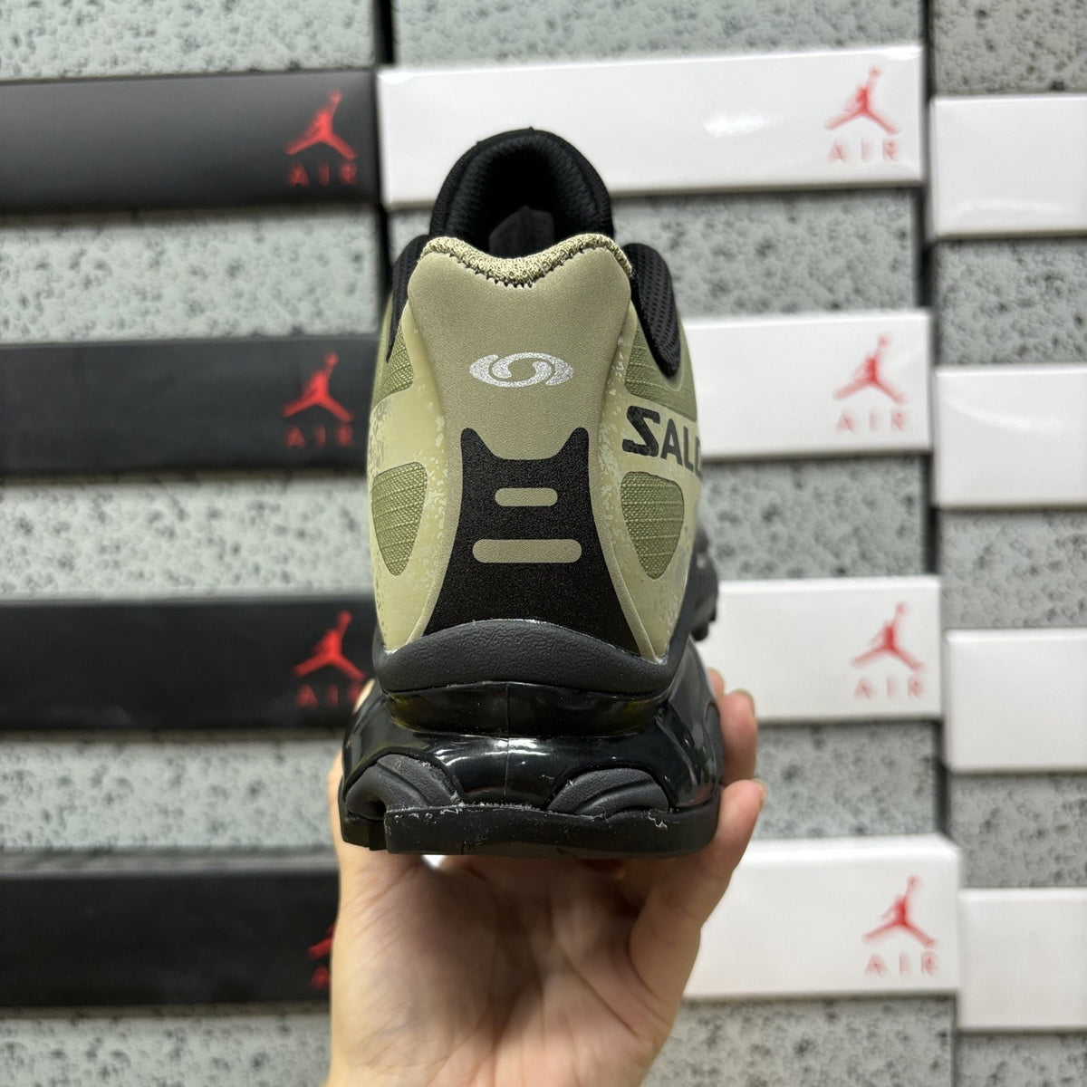 Sneakers XT-4 'Olive Green' — vue 7