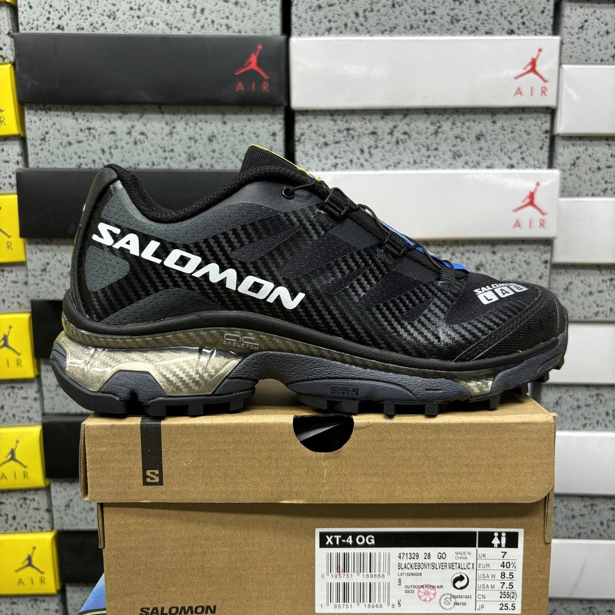 Sneakers XT-4 'Black Silver' — vue 8