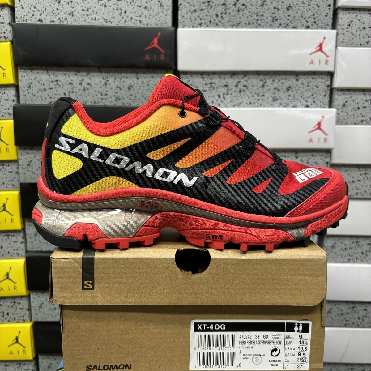 Sneakers XT-4 'Red Orange' — vue 8