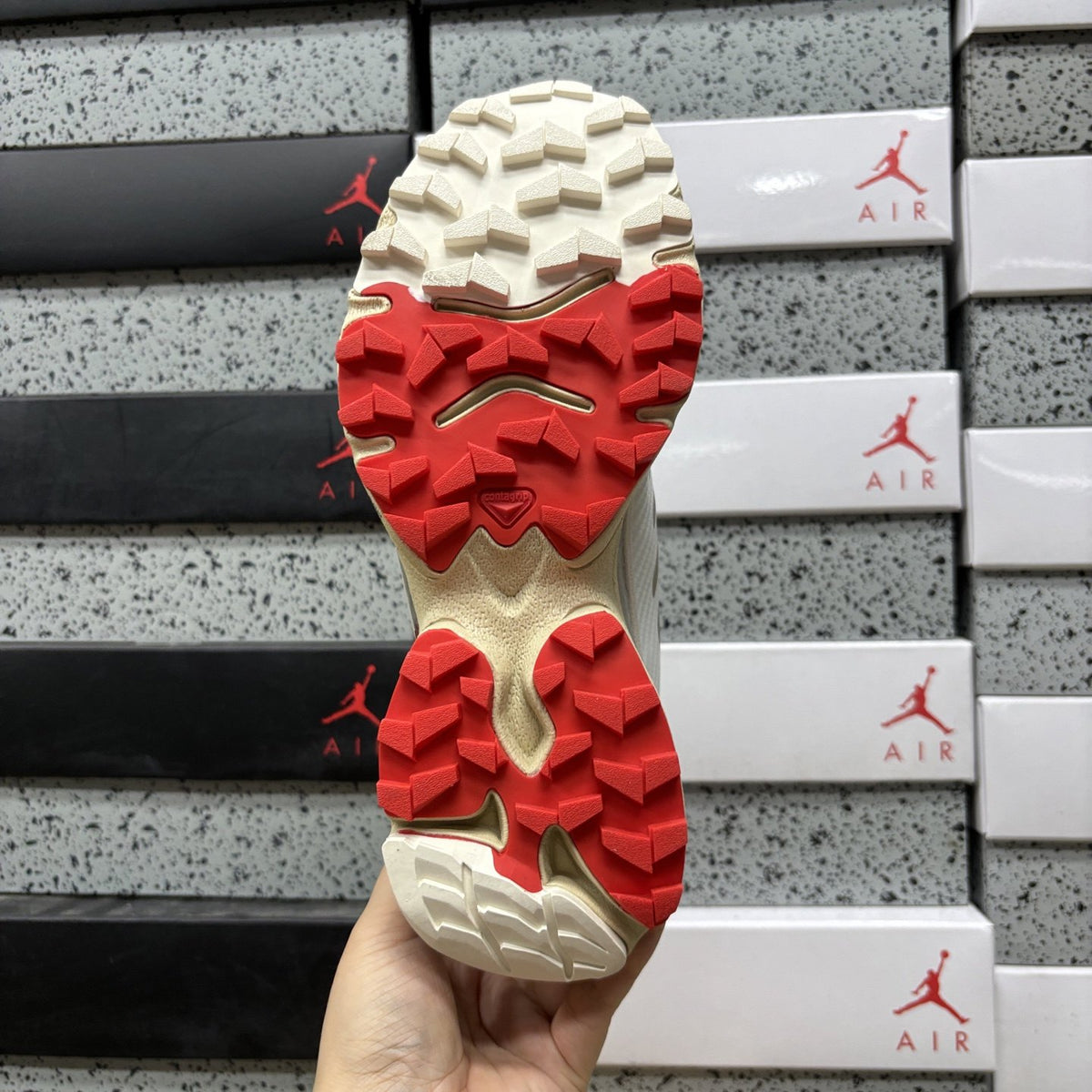 Sneakers XT-4 'White Silver Red' — vue 2