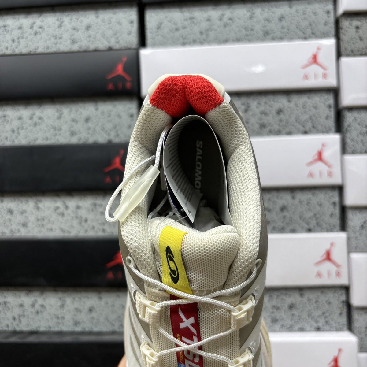 Sneakers XT-4 'White Silver Red' — vue 5