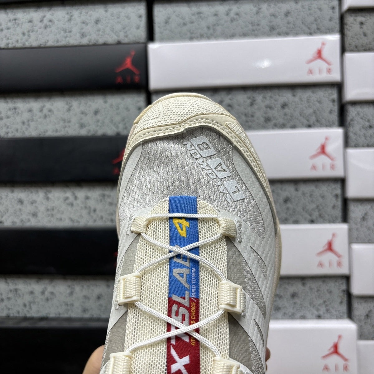 Sneakers XT-4 'White Silver Red' — vue 6